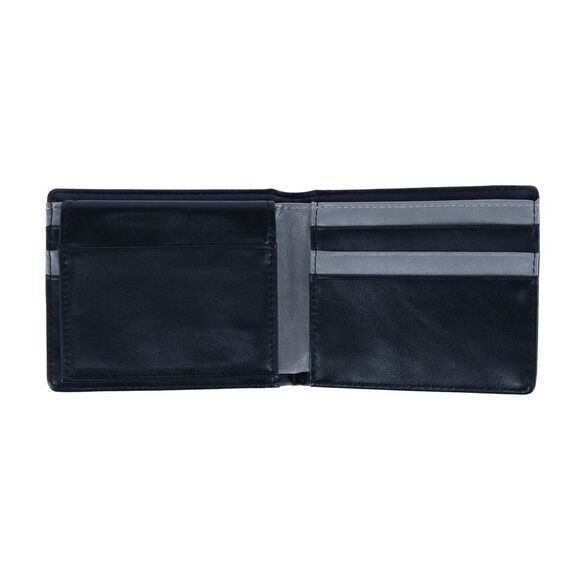 Buxton Men's RFID Distressed Vegan Leather Bifold Wallet - Picture 3 of 4